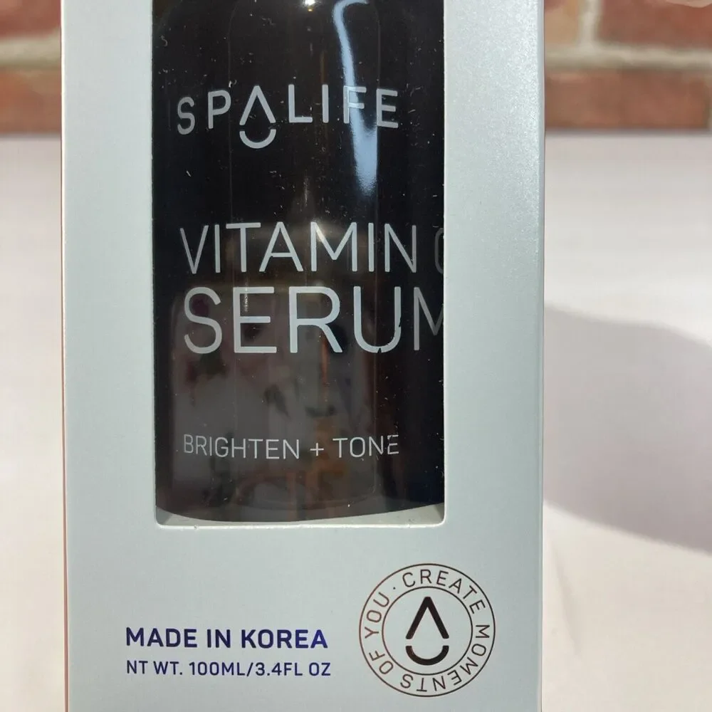 Spa Life Vitamin C Serum Brighten Tone‎ Glowup Luminous 3.4 fl oz Made In Korea